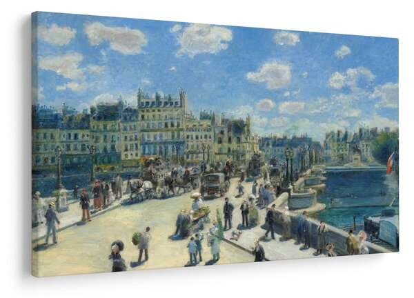 Kép - Auguste Renoir, Pont Neuf, Paris, reprodukciók (90x60 cm)