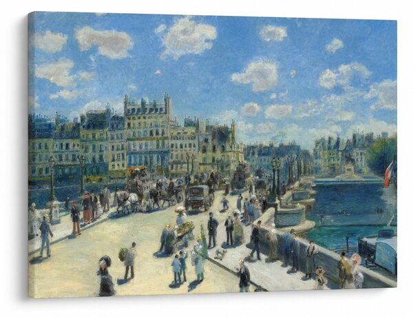 Kép - Auguste Renoir, Pont Neuf, Paris, reprodukciók (70x50 cm)