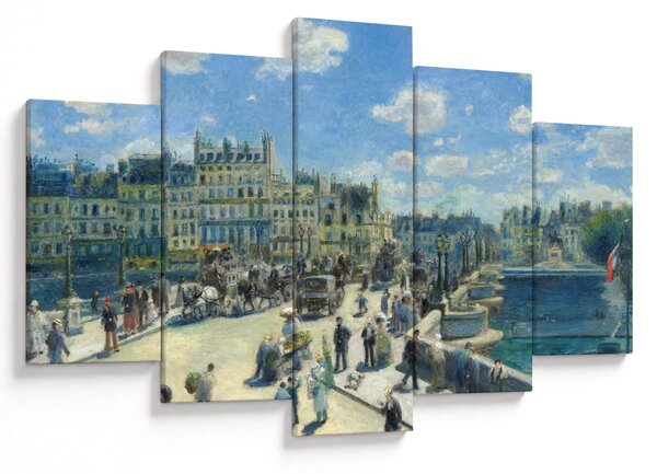 Kép - Auguste Renoir, Pont Neuf, Paris, reprodukciók (150x105 cm)