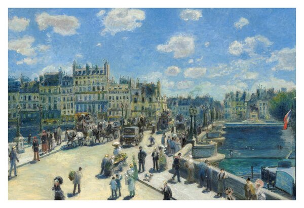 Kép - Auguste Renoir, Pont Neuf, Paris, reprodukciók (90x60 cm)