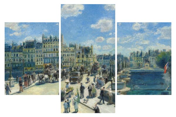 Kép - Auguste Renoir, Pont Neuf, Paris, reprodukciók (90x60 cm)