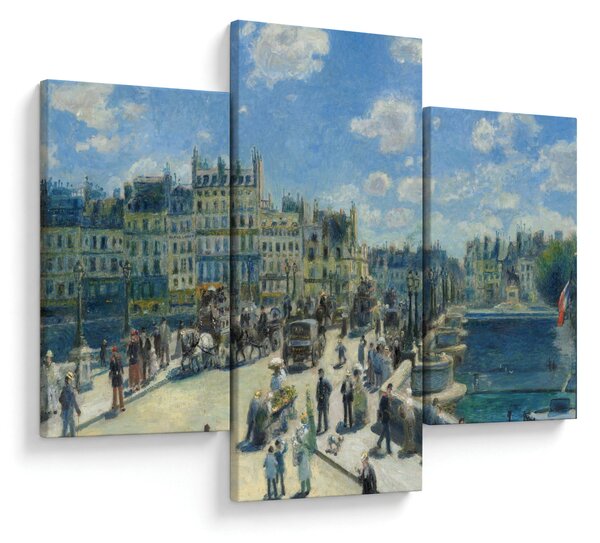 Kép - Auguste Renoir, Pont Neuf, Paris, reprodukciók (90x60 cm)