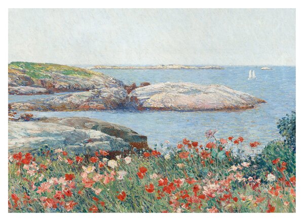 Kép - Childe Hassam, Poppies, Isles of Shoals, reprodukciók (70x50 cm)