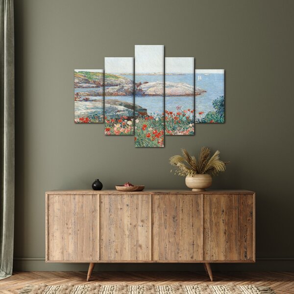 Kép - Childe Hassam, Poppies, Isles of Shoals, reprodukciók (150x105 cm)