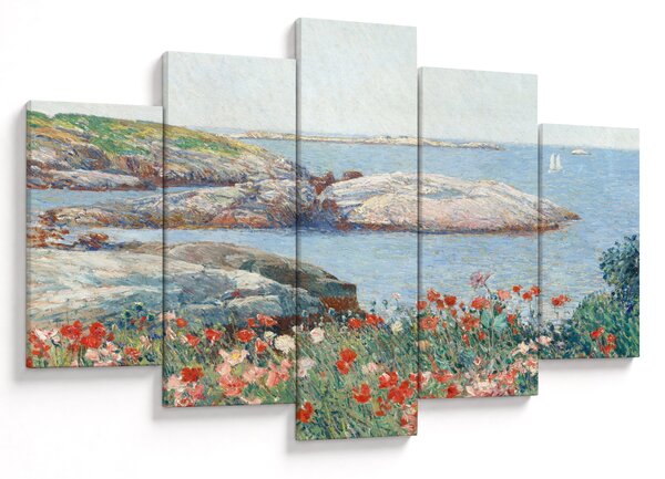 Kép - Childe Hassam, Poppies, Isles of Shoals, reprodukciók (150x105 cm)