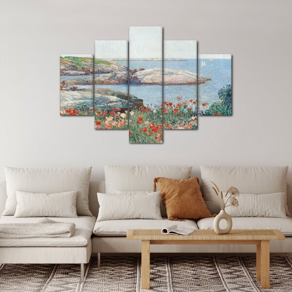 Kép - Childe Hassam, Poppies, Isles of Shoals, reprodukciók (150x105 cm)