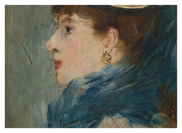 Kép - Edouard Manet, Portrait of a Lady, reprodukciók (70x50 cm)