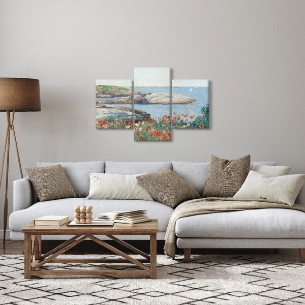 Kép - Childe Hassam, Poppies, Isles of Shoals, reprodukciók (90x60 cm)