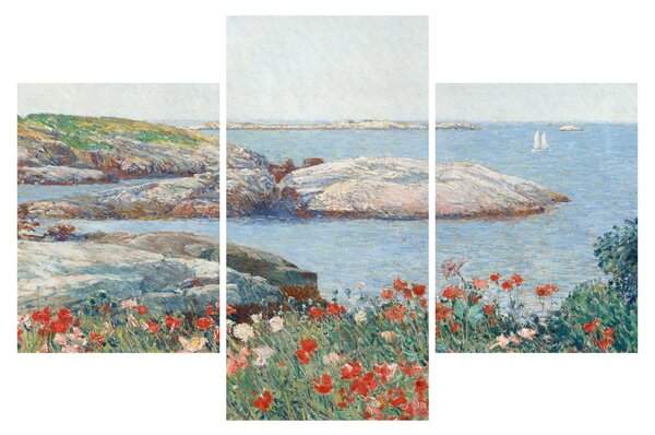 Kép - Childe Hassam, Poppies, Isles of Shoals, reprodukciók (90x60 cm)