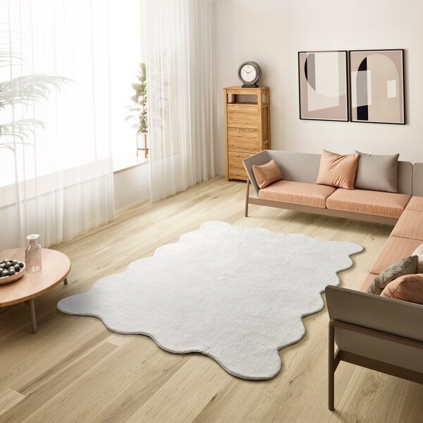 Fehér mosható szőnyeg 120x170 cm Mellow – Universal