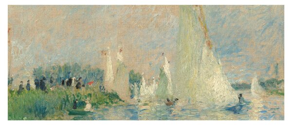 Kép - Auguste Renoir, Regatta at Argenteuil, reprodukciók (120x50 cm)