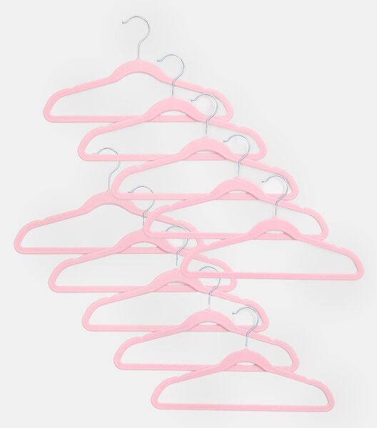 Sinsay - 10 darab vállfa - pasztellpink
