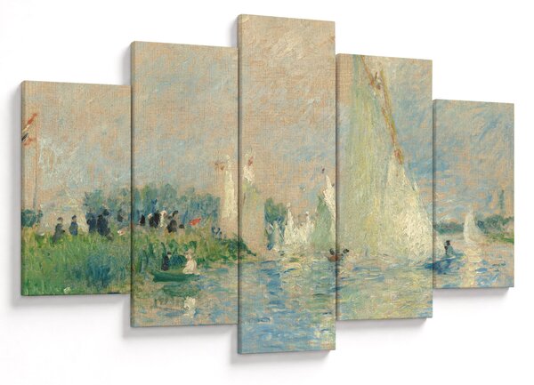Kép - Auguste Renoir, Regatta at Argenteuil, reprodukciók (150x105 cm)