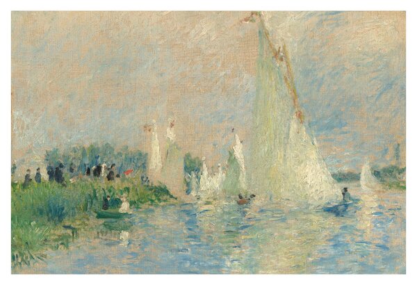 Kép - Auguste Renoir, Regatta at Argenteuil, reprodukciók (90x60 cm)