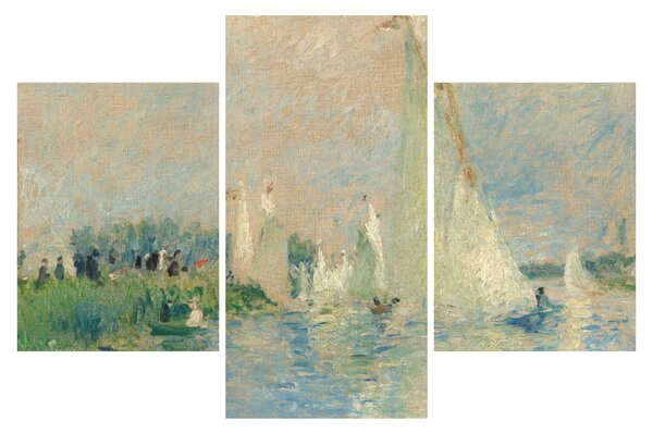 Kép - Auguste Renoir, Regatta at Argenteuil, reprodukciók (90x60 cm)