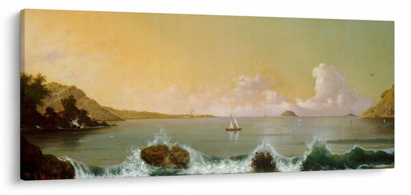 Kép - Martin Johnson Heade, Rio de Janeiro Bay, reprodukciók (120x50 cm)