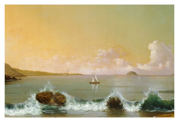 Kép - Martin Johnson Heade, Rio de Janeiro Bay, reprodukciók (90x60 cm)