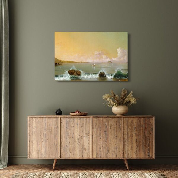 Kép - Martin Johnson Heade, Rio de Janeiro Bay, reprodukciók (90x60 cm)