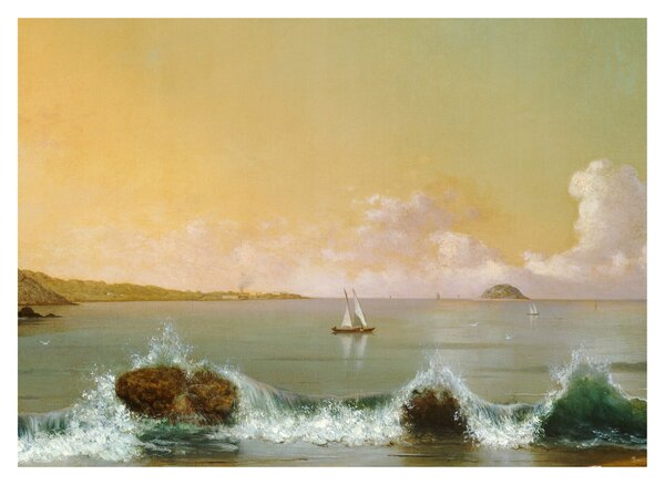 Kép - Martin Johnson Heade, Rio de Janeiro Bay, reprodukciók (70x50 cm)