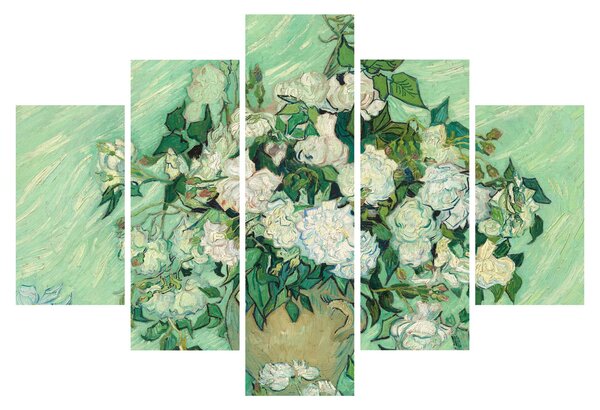 Kép - Vincent van Gogh, Roses, reprodukciók (150x105 cm)
