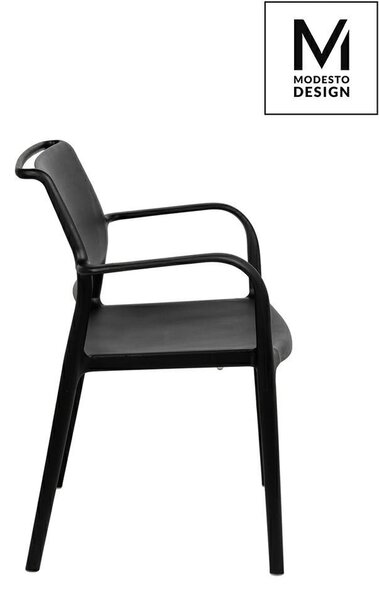 Modesto Design Petra Polipropilén Szék Fekete Matt