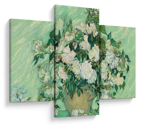 Kép - Vincent van Gogh, Roses, reprodukciók (90x60 cm)