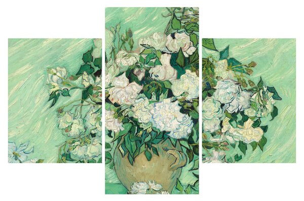 Kép - Vincent van Gogh, Roses, reprodukciók (90x60 cm)