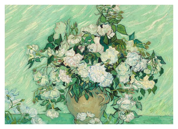 Kép - Vincent van Gogh, Roses, reprodukciók (70x50 cm)