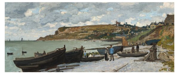 Kép - Claude Monet, Sainte Adresse, reprodukciók (120x50 cm)