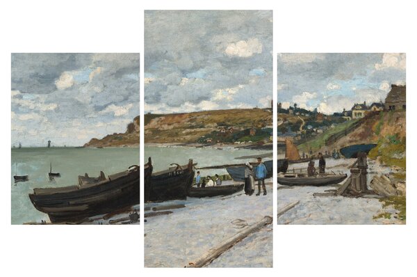 Kép - Claude Monet, Sainte Adresse, reprodukciók (90x60 cm)