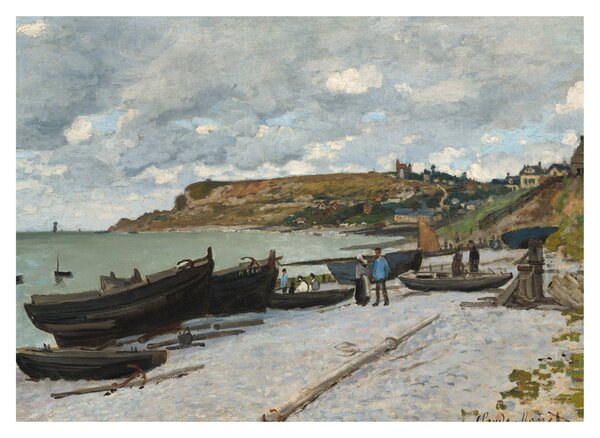 Kép - Claude Monet, Sainte Adresse, reprodukciók (70x50 cm)