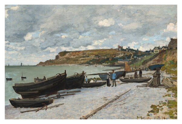 Kép - Claude Monet, Sainte Adresse, reprodukciók (90x60 cm)