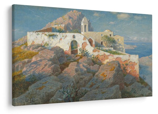 Kép - William Stanley Haseltine, Santa Maria a Cetrella, Anacapri, reprodukciók (90x60 cm)