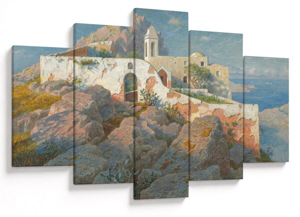 Kép - William Stanley Haseltine, Santa Maria a Cetrella, Anacapri, reprodukciók (150x105 cm)