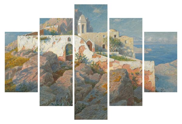 Kép - William Stanley Haseltine, Santa Maria a Cetrella, Anacapri, reprodukciók (150x105 cm)