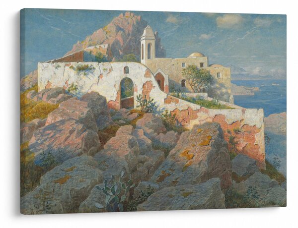 Kép - William Stanley Haseltine, Santa Maria a Cetrella, Anacapri, reprodukciók (70x50 cm)