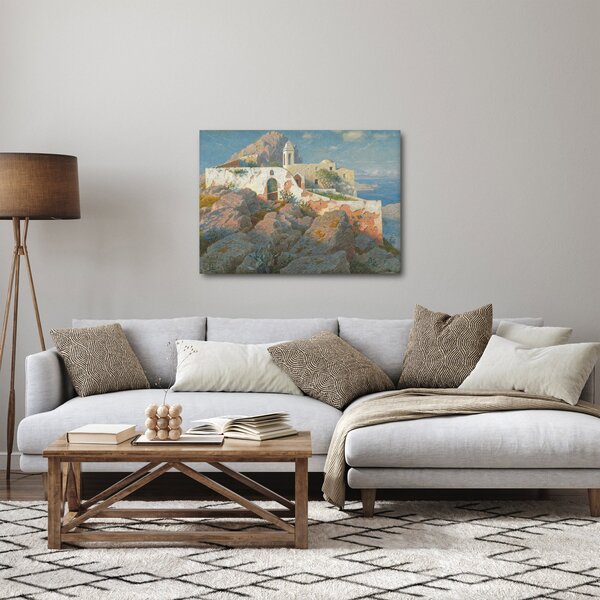 Kép - William Stanley Haseltine, Santa Maria a Cetrella, Anacapri, reprodukciók (70x50 cm)