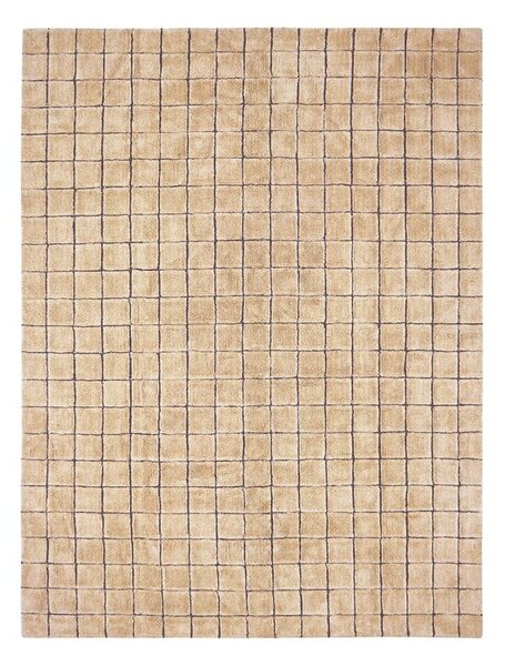 Borostyán színű kézi szövésű gyapjú szőnyeg 170x240 cm Mosaic Amber – Lorena Canals