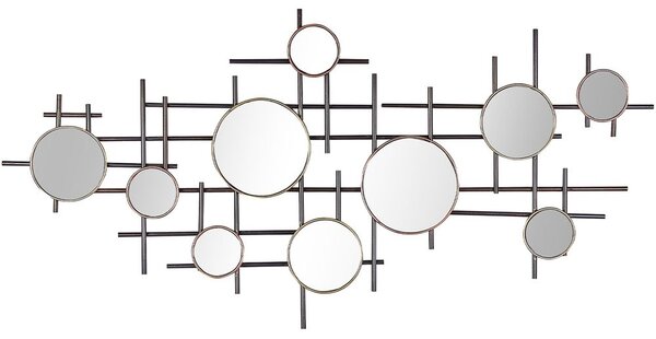 Falitükör IBOS 113 cm 55 cm Fém Fekete