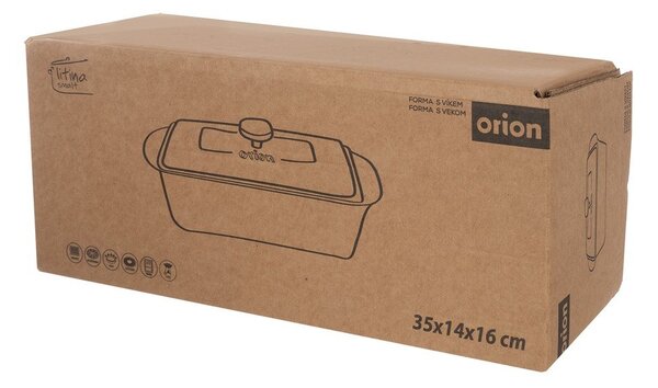 Öntöttvas kenyér sütőforma 35x14 cm Litina – Orion