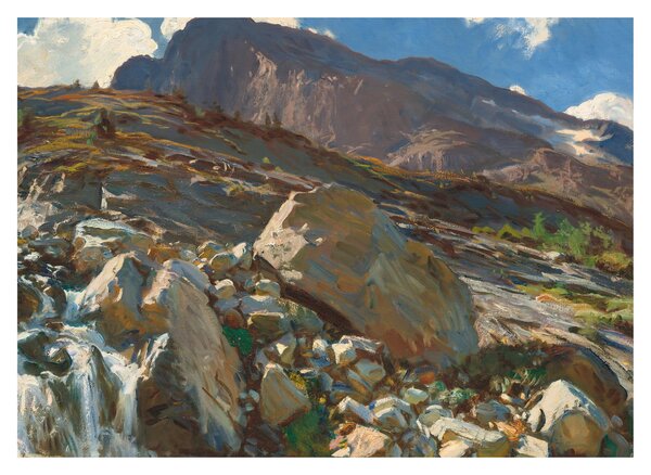 Kép - John Singer Sargent, Simplon Pass, reprodukciók (70x50 cm)