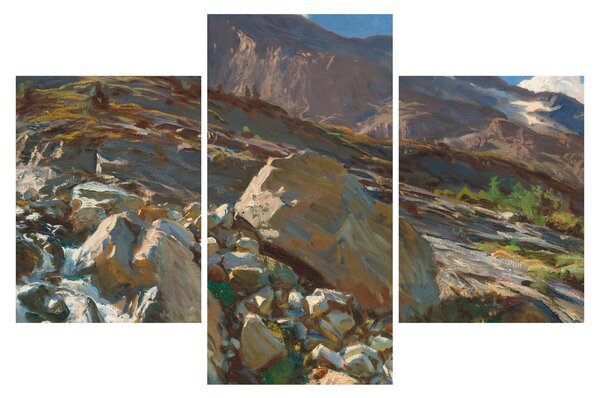 Kép - John Singer Sargent, Simplon Pass, reprodukciók (90x60 cm)
