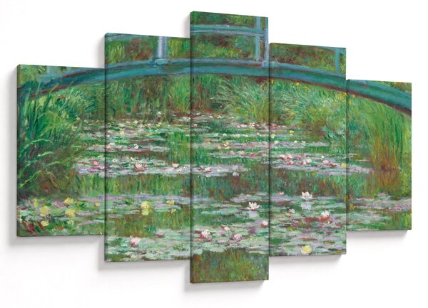 Kép - Claude Monet, The Japanese Footbridge, reprodukciók (150x105 cm)