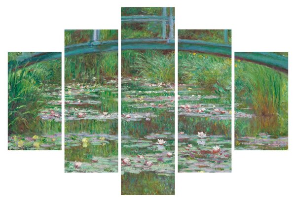 Kép - Claude Monet, The Japanese Footbridge, reprodukciók (150x105 cm)