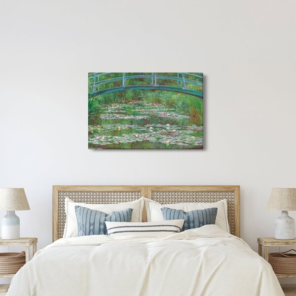 Kép - Claude Monet, The Japanese Footbridge, reprodukciók (90x60 cm)