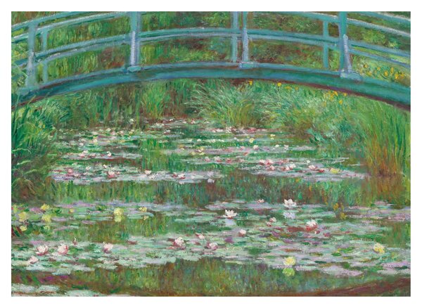 Kép - Claude Monet, The Japanese Footbridge, reprodukciók (70x50 cm)