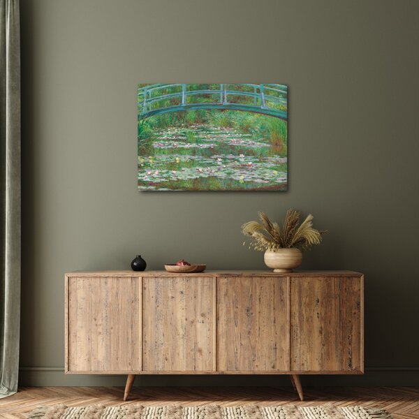 Kép - Claude Monet, The Japanese Footbridge, reprodukciók (70x50 cm)