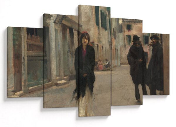 Kép - John Singer Sargent, Street in Venice, reprodukciók (150x105 cm)
