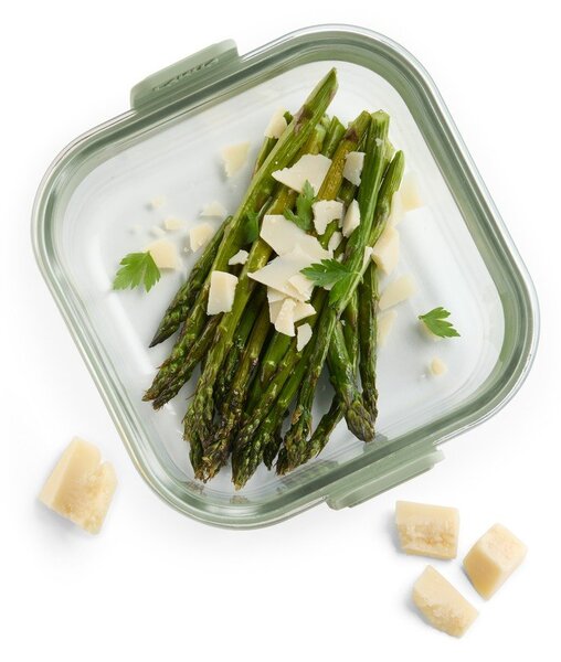 Üveg sütőforma forrólevegős fritőzhöz 18,5x17,5 cm – Lékué