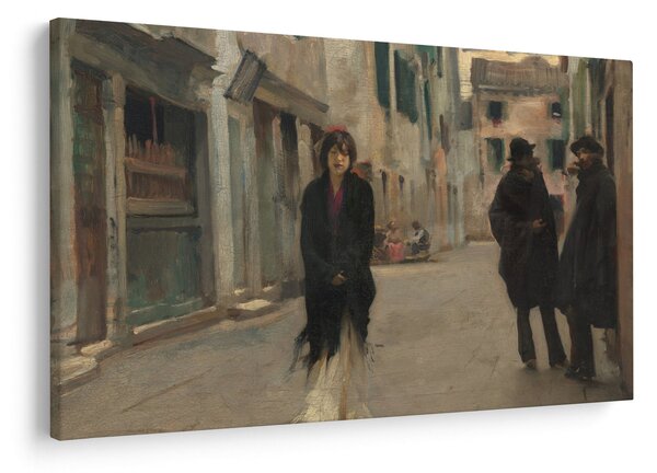 Kép - John Singer Sargent, Street in Venice, reprodukciók (90x60 cm)
